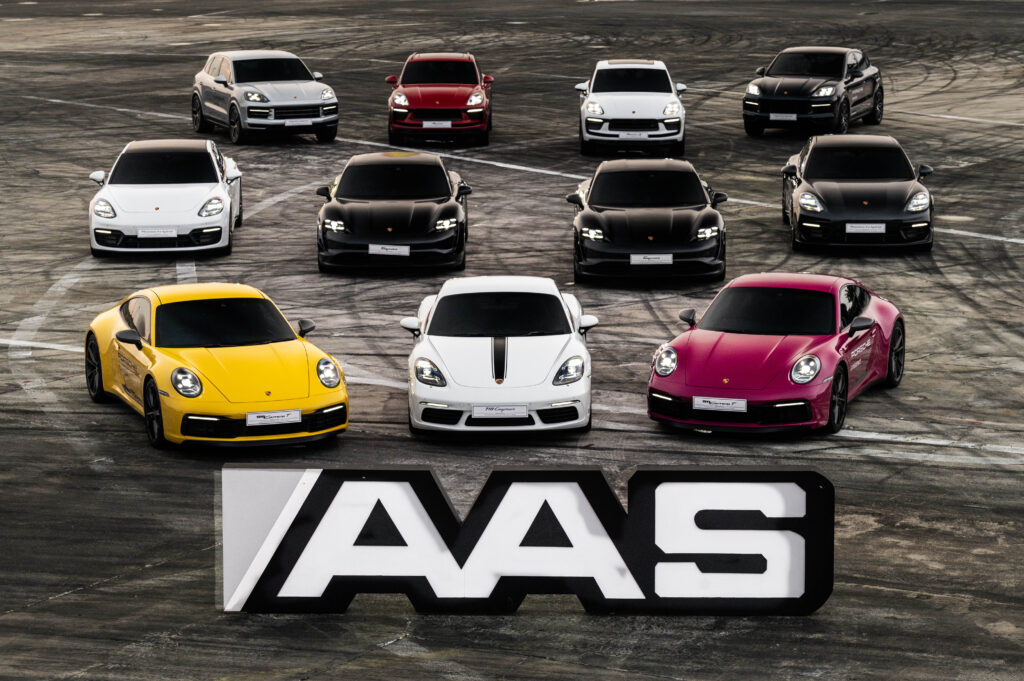 AAS-Porsche PR : เอเอเอสฯ มอบความเอ็กซ์คลูซีฟเหนือระดับ ตอกย้ำการเป็นตัวแทนจำหน่ายหนึ่งเดียวในประเทศไทย จัดกิจกรรม Porsche Driving Experience 2024 กับประสบการณ์ที่เราเท่านั้น !! ที่มอบให้ท่านได้